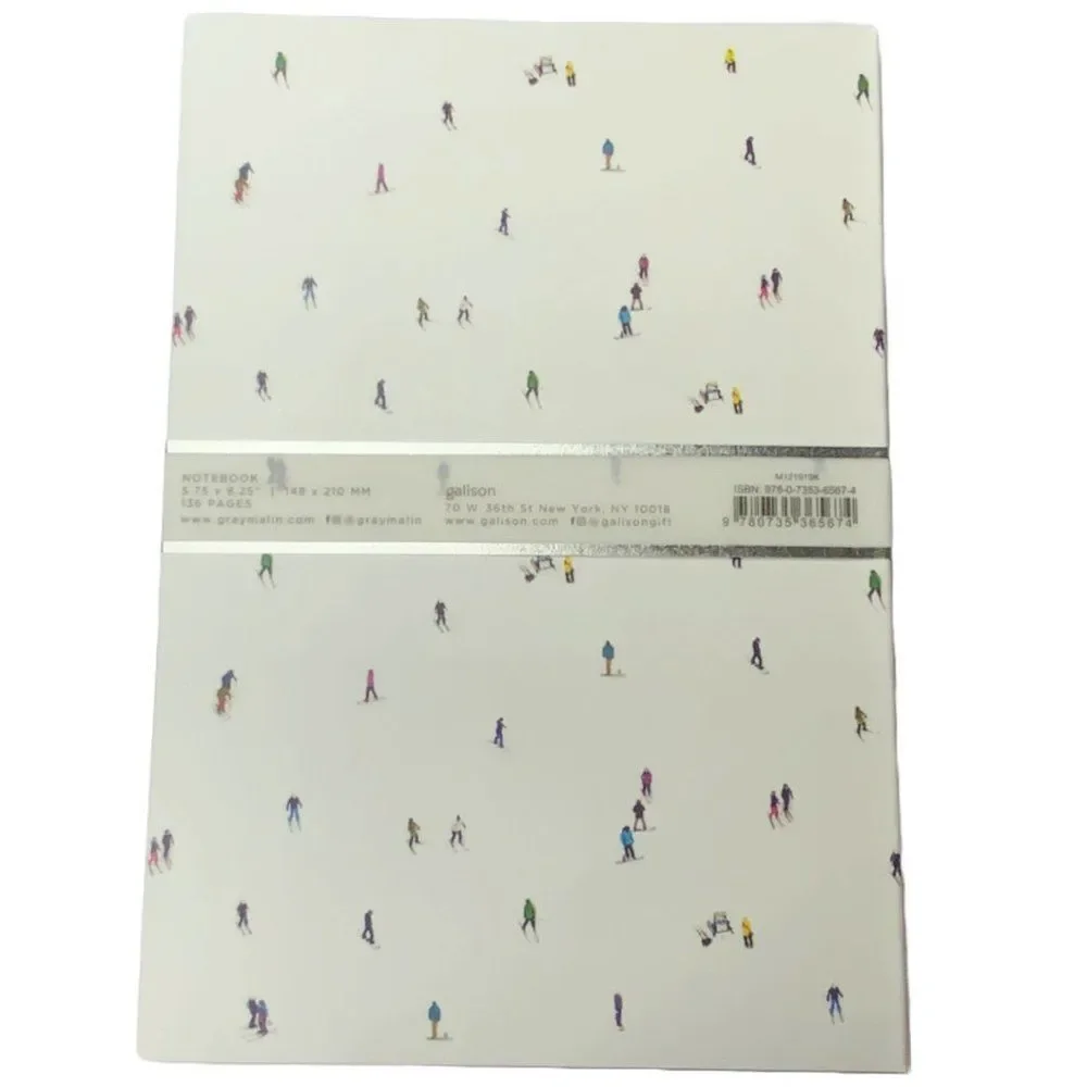 NEW Gray Malin The Skiers A5 Notebook Journal Aerial Photo Mountain 136 pages